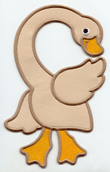 Grinning Goose Door Hanger (In-the-Hoop)