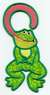 Funny Frog Door Hanger (In-the-Hoop)