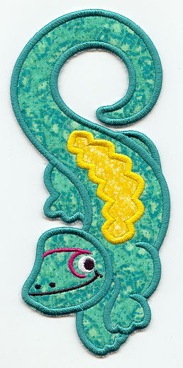 Lounge Lizard Door Hanger (In-the-Hoop)