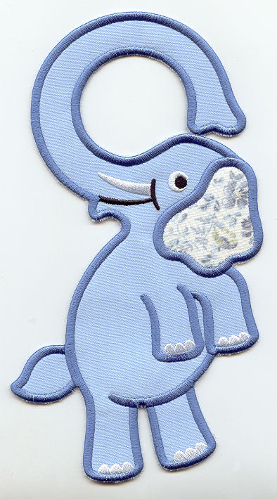 Elle the Elephant Door Hanger (In-the-Hoop)