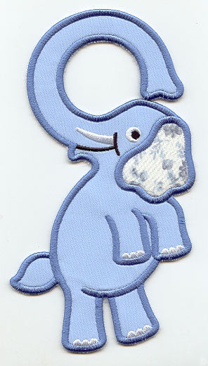 Elle the Elephant Door Hanger (In-the-Hoop)