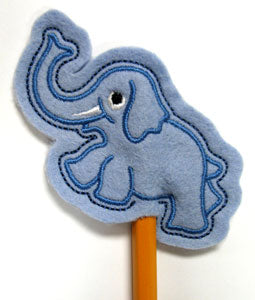 Elle the Elephant Topper (In-the-Hoop)