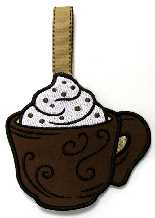 Tasty Treats Towel Topper - Mocha (In-the-Hoop)