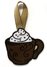 Tasty Treats Towel Topper - Mocha (In-the-Hoop)