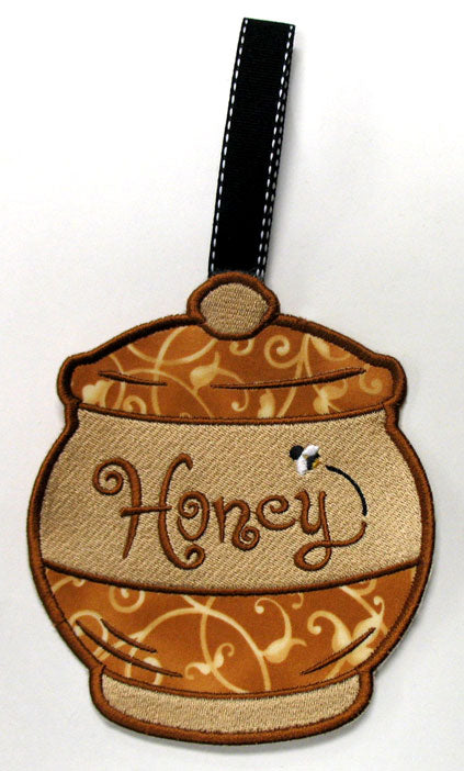 Tasty Treats Towel Topper - Honey Pot (In-the-Hoop)