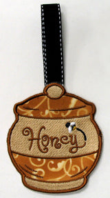 Tasty Treats Towel Topper - Honey Pot (In-the-Hoop)