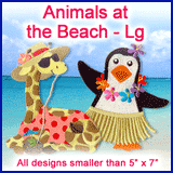 A Animals at the Beach Design Pack
