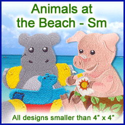 A Animals at the Beach Design Pack