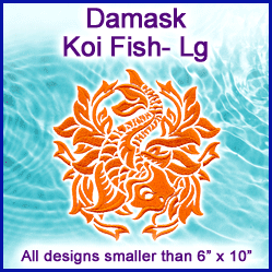 A Damask Koi Fish Design Pack