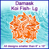 A Damask Koi Fish Design Pack