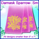 A Damask Sparrow Design Pack