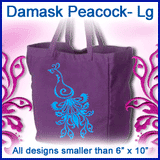 A Damask Peacock Design Pack