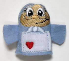 Grandmother Finger Puppet (In-the-Hoop)