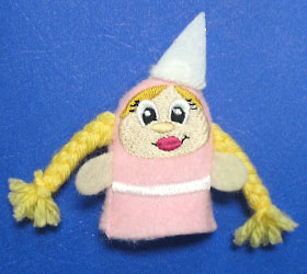 Princess Finger Puppet (In-the-Hoop)