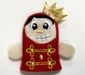 Prince Finger Puppet (In-the-Hoop)