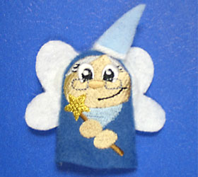 Fairy Godmother Finger Puppet (In-the-Hoop)
