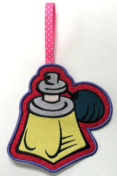 Lipstick Glam Perfume Bottle Towel Topper In the Hoop Embroidery Lipstick Glam Perfume Bottle Towel Topper In the Hoop Embroidery
