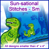 A Sun-sational Stitches (Applique) Design Pack