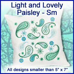 A Light and Lovely Paisley Design Pack