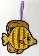 Ships Ahoy Towel Topper - Tropical Fish (In-the-Hoop)