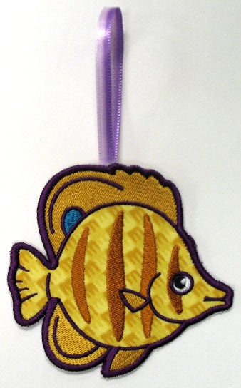 Ships Ahoy Towel Topper - Tropical Fish (In-the-Hoop)