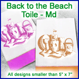 A Back to the Beach Toile Design Pack
