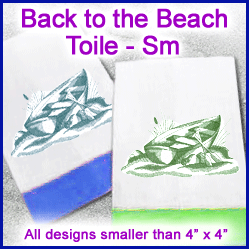 A Back to the Beach Toile Design Pack