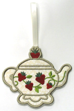 Towel Topper - Teapot (In-the-Hoop)