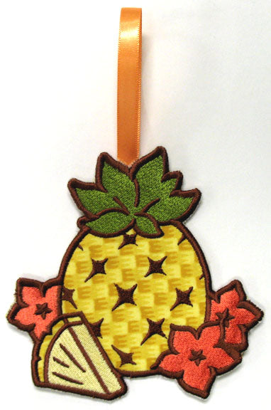 Towel Topper - Pineapple (In-the-Hoop)