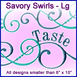 A Savory Swirls Design Pack