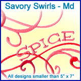 A Savory Swirls Design Pack