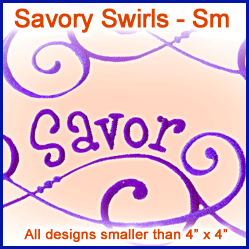 A Savory Swirls Design Pack