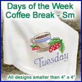 A Days of the Week Coffee Break Design Pack