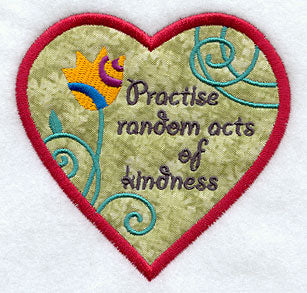 Practise Random Acts of Kindness Magnet (In-the-Hoop)