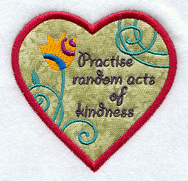 Practise Random Acts of Kindness Magnet (In-the-Hoop)