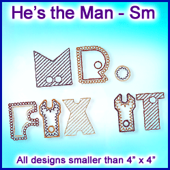 A He's the Man Design Pack