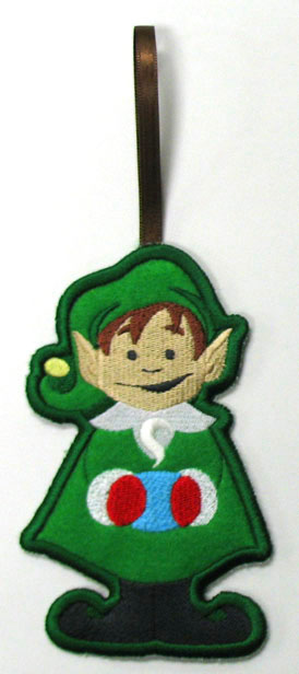 Towel Topper - Elf (In-the-Hoop)
