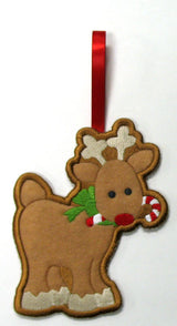 Towel Topper - Rudolph (In-the-Hoop)