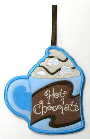 Towel Topper - Hot Chocolate (In-the-Hoop)