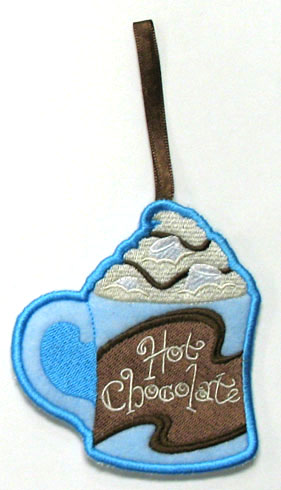 Towel Topper - Hot Chocolate (In-the-Hoop)