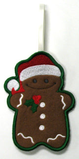 Towel Topper - Gingerbread Man (In-the-Hoop)