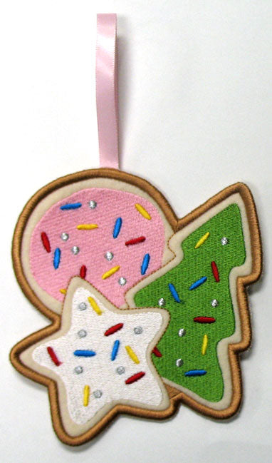 Towel Topper - Christmas Cookies (In-the-Hoop)