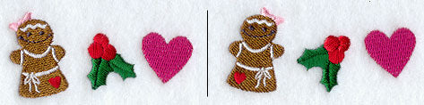 Gingerbread Woman Border