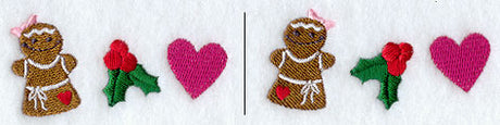 Gingerbread Woman Border