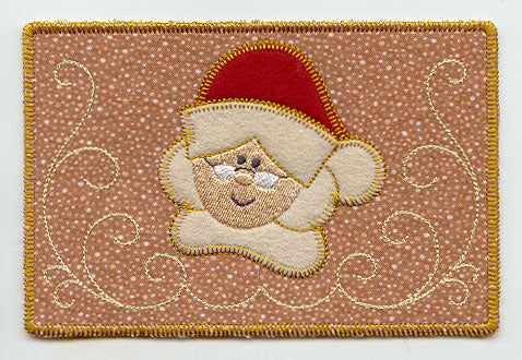 Mrs. Claus (Postcard) (In-the-Hoop)