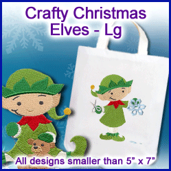 A Crafty Christmas Elves Design Pack