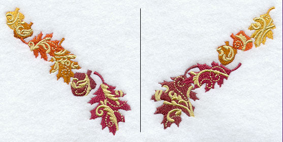 Fall Filigree Neckline (V-Neck) (Split)