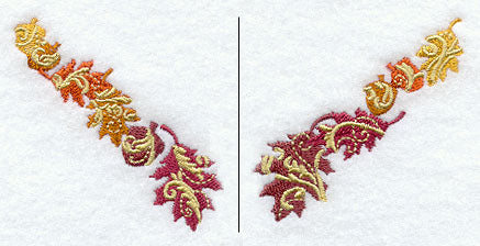 Fall Filigree Neckline (V-Neck) (Split)