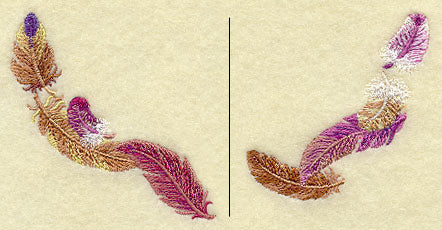 Fall Feathers Neckline (Crewneck) (Split)