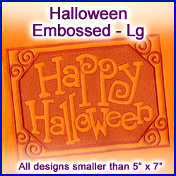 A Halloween Embossed Design Pack
